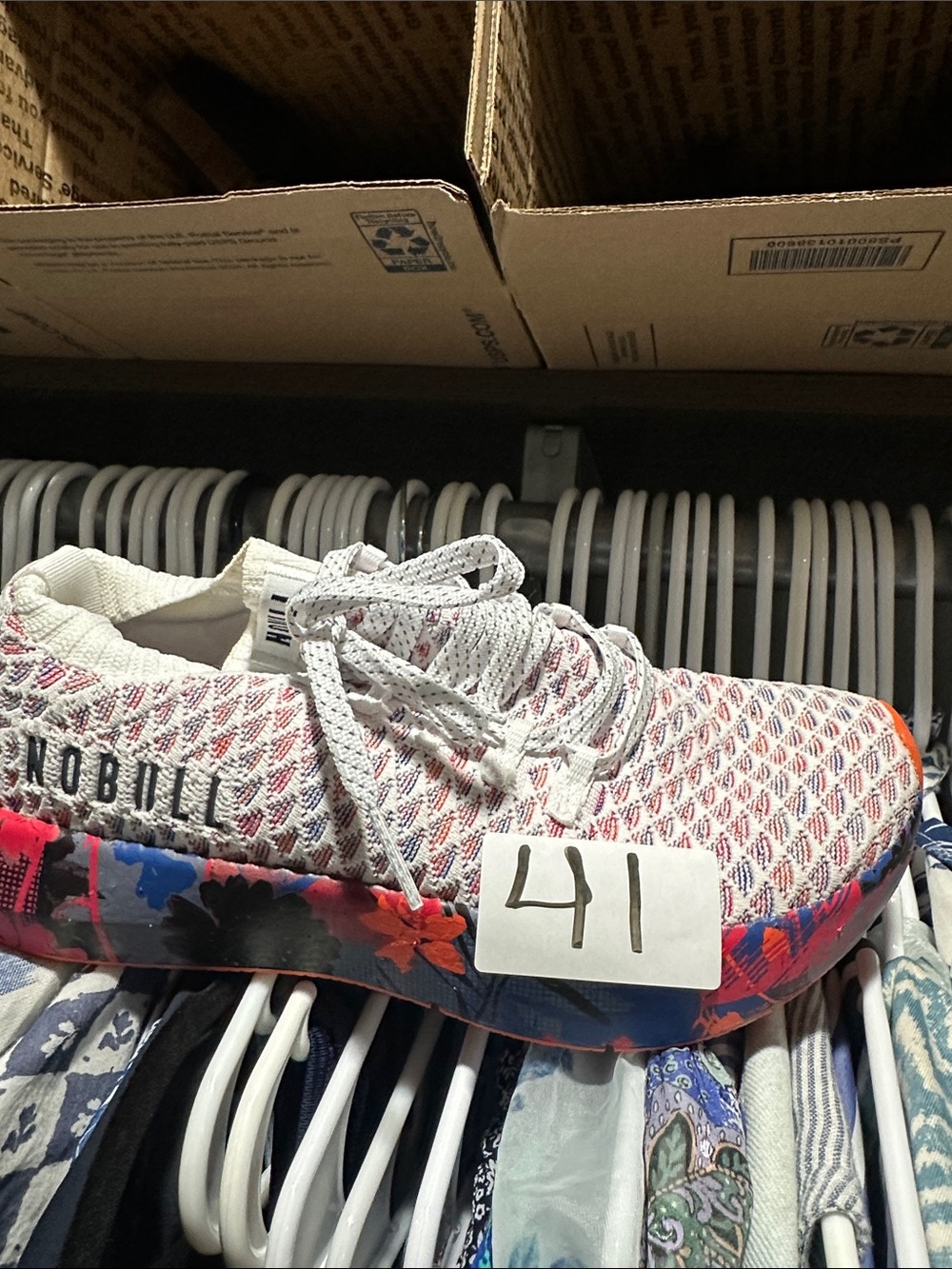 NOBULL Wild Flower athletic sneaker multicolor size 9 - Picture 12 of 12